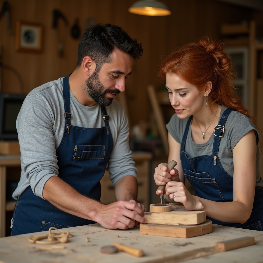 Partecipanti al lavoro su strumenti diversi nello stesso laboratorio